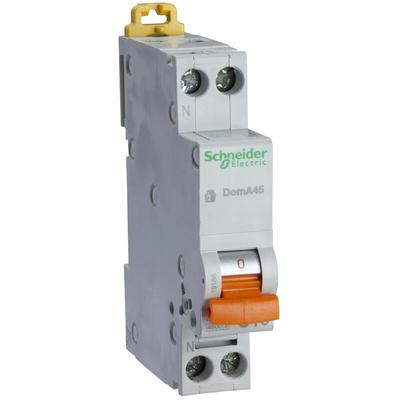 Schneider Electric - Thermisch-magnetischer Schutzschalter DomA45 1P+N c 10A 4500A Image