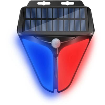 Solarbetriebene Blitzlichtsirene – Kabellos – Wasserdicht – Bewegungsmelder