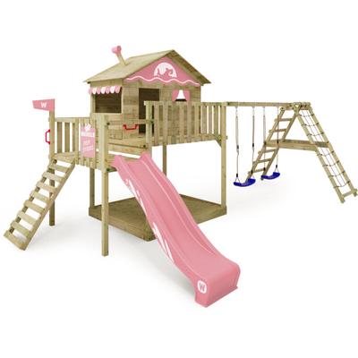 Wickey - Spielturm Klettergerüst Smart Ocean mit Schaukel & Rutsche, Stelzenhaus mit Sandkasten, Image
