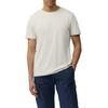 T-Shirt S.OLIVER, Herren, Gr. XXXL, weiß (sanftes weiß), Obermaterial: 70% Baumwolle, 30% Leinen, unifarben, casual, regular fit taillenbedeckt, Rundhals, Kurzarm gerader Abschluss, Shirts, mit Leinenanteil