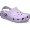 Clog CROCS "Classic K", Kinder, Gr. 28, lila (lavendel), Croslite, unifarben, klassisch, Schuhe, Sommerschuh, Hausschuh, Badeschuh mit schwenkbarem Fersenriemchen