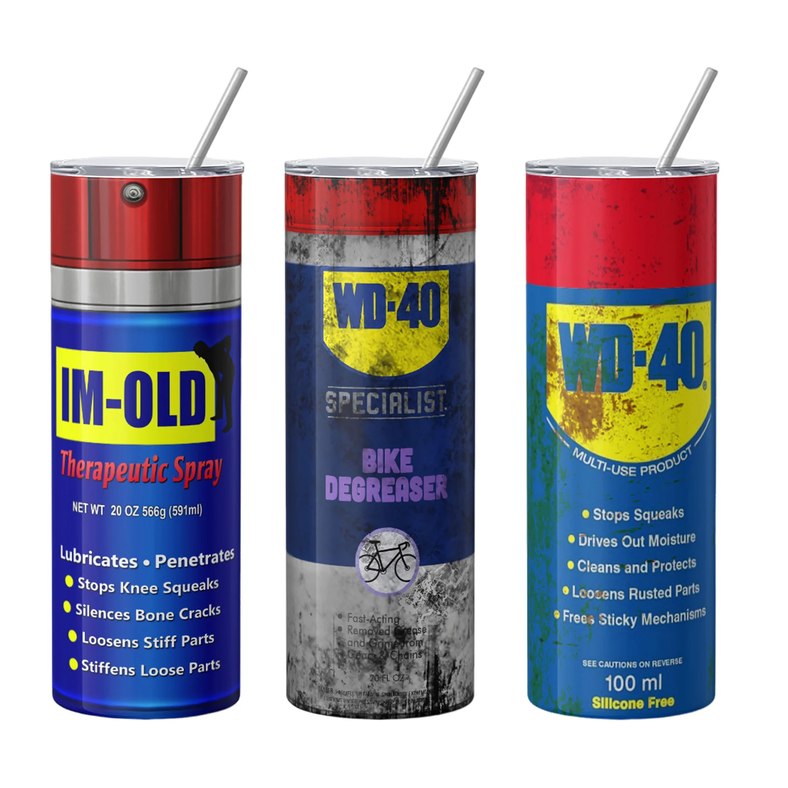 20 Unzen Stroh-Thermosbecher aus Edelstahl 304, isolierter Becher, wiederverwendbare Wasserflasche, Autofahrer, Outdoor-Reise-Vakuum-Kaffeetasse Image