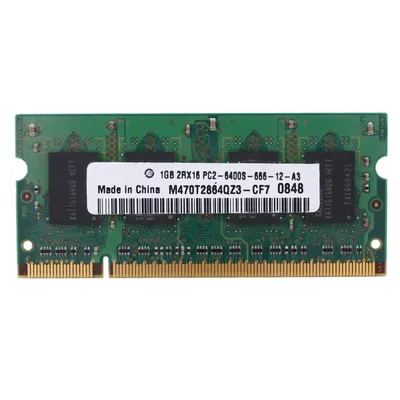 A49T DDR2 1GB Notebook RAM Memory 2RX16 800MHZ PC2-6400S 200Pins SODIMM Laptop Memory