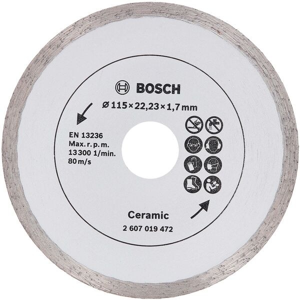 BOSCH Diamant-Trennscheibe 11.5 cm