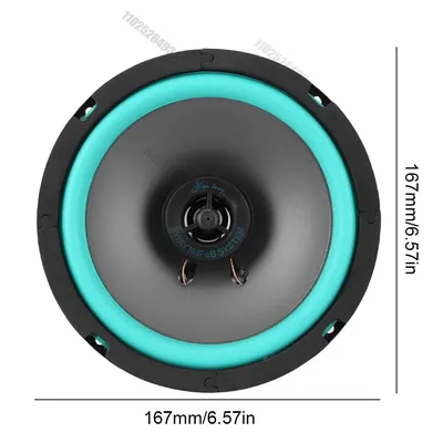 4/5/6 Inch Car Speakers 100/160W HiFi Coaxial Subwoofer Universal Automotive Audio Music Full Range