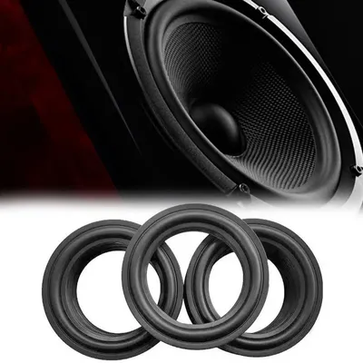 4/5/6.5/8/10/12 Inch Elastic Rubber Edge For Speaker Repair Soft Surround Edge Woofer Speaker Repair