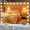 Vanity Mirror with Lights and Bluetooth Speaker, 39.4" x 28.7" Hollywood Makeup Mirror with 21