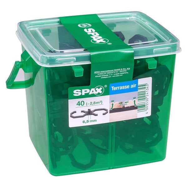 SPAX 40er-Pack Terrassen-Abstandshalter »AIR« 6,5 mm Image