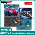 MIYOO Mimi V4 Console di gioco portatile retrò Sistema Linux Schermo IPS da 2,8 pollici Super Mini simulatore video portatile Lettore di giochi classico