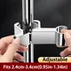 Supporto per binario per doccia cromato regolabile Supporto per soffione doccia universale Staffa per doccia per binario per doccia a mano per accessori per il bagno di casa