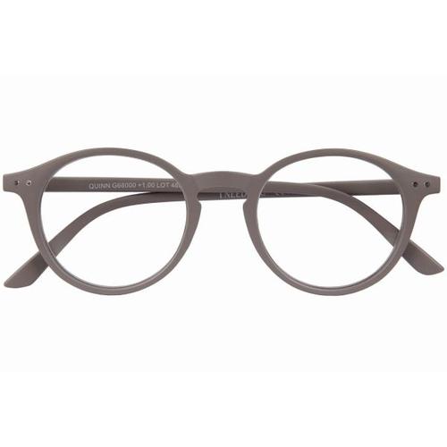 Lesebrille QUINN, grau, +1.50 dpt
