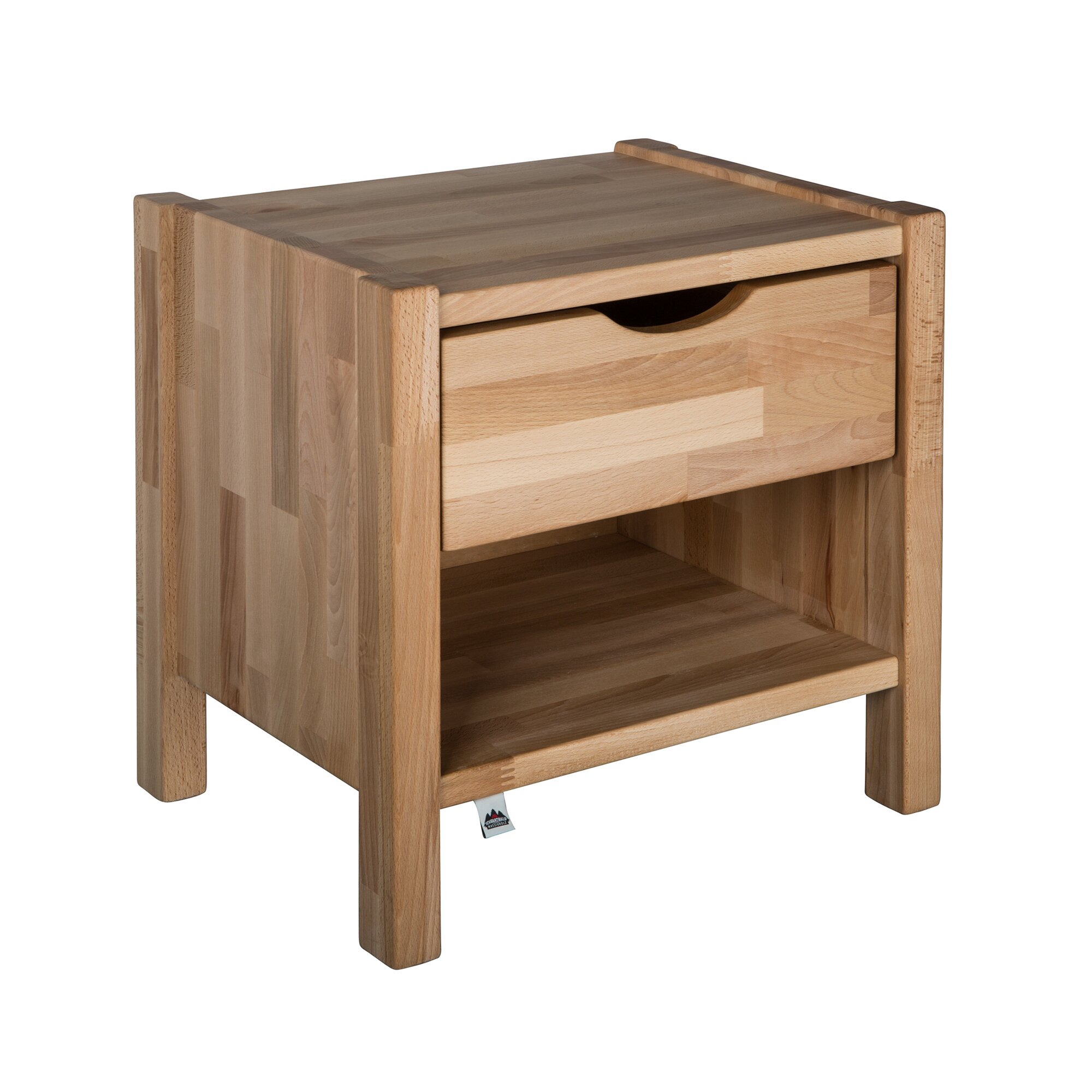 Schwarzwald Massivholz »Doreen« Nachttisch – erhältlich in 2 Ausführungen