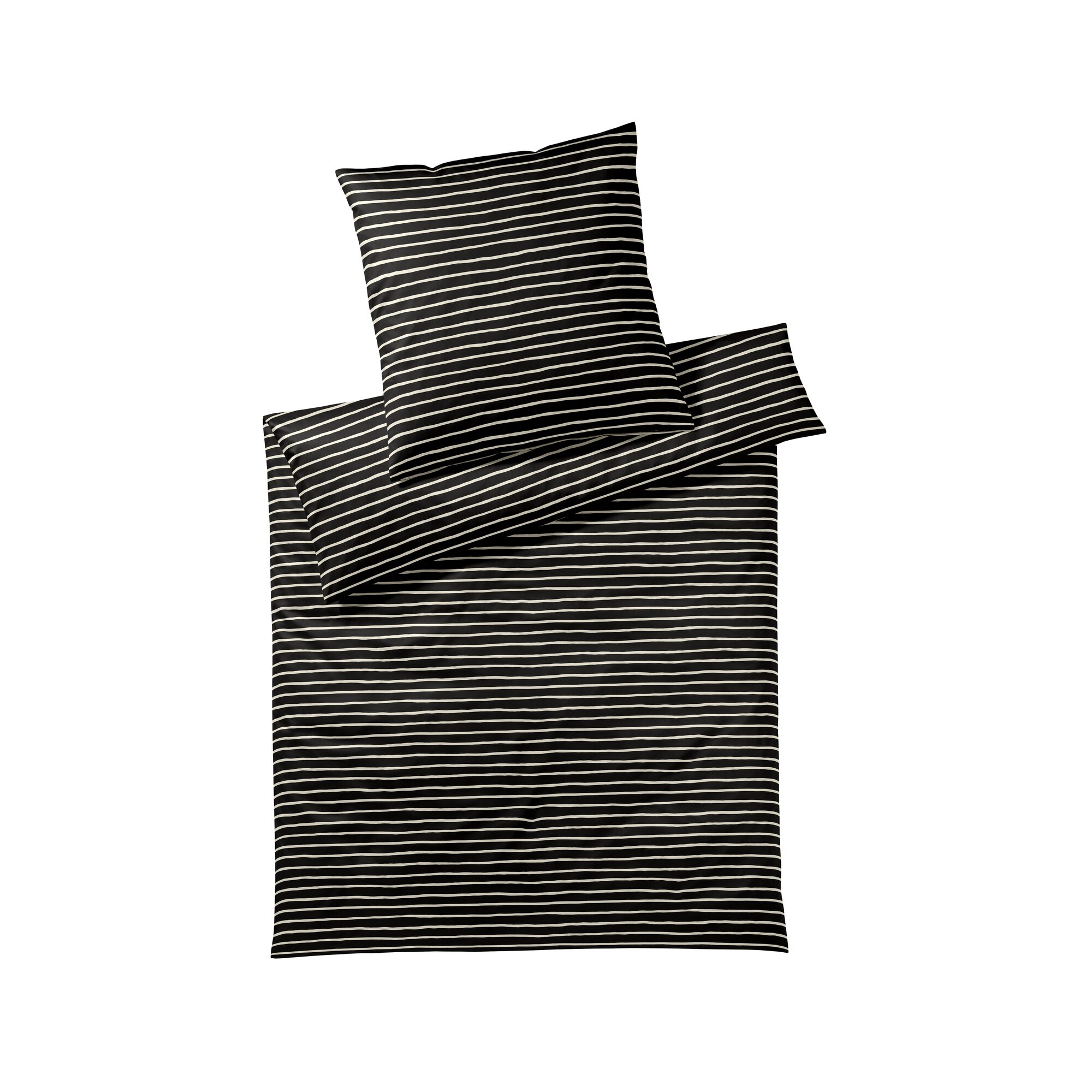 Elegante Mako-Satin Bettwäsche »Lines« 2432-09 – erhältlich in 18 Größen