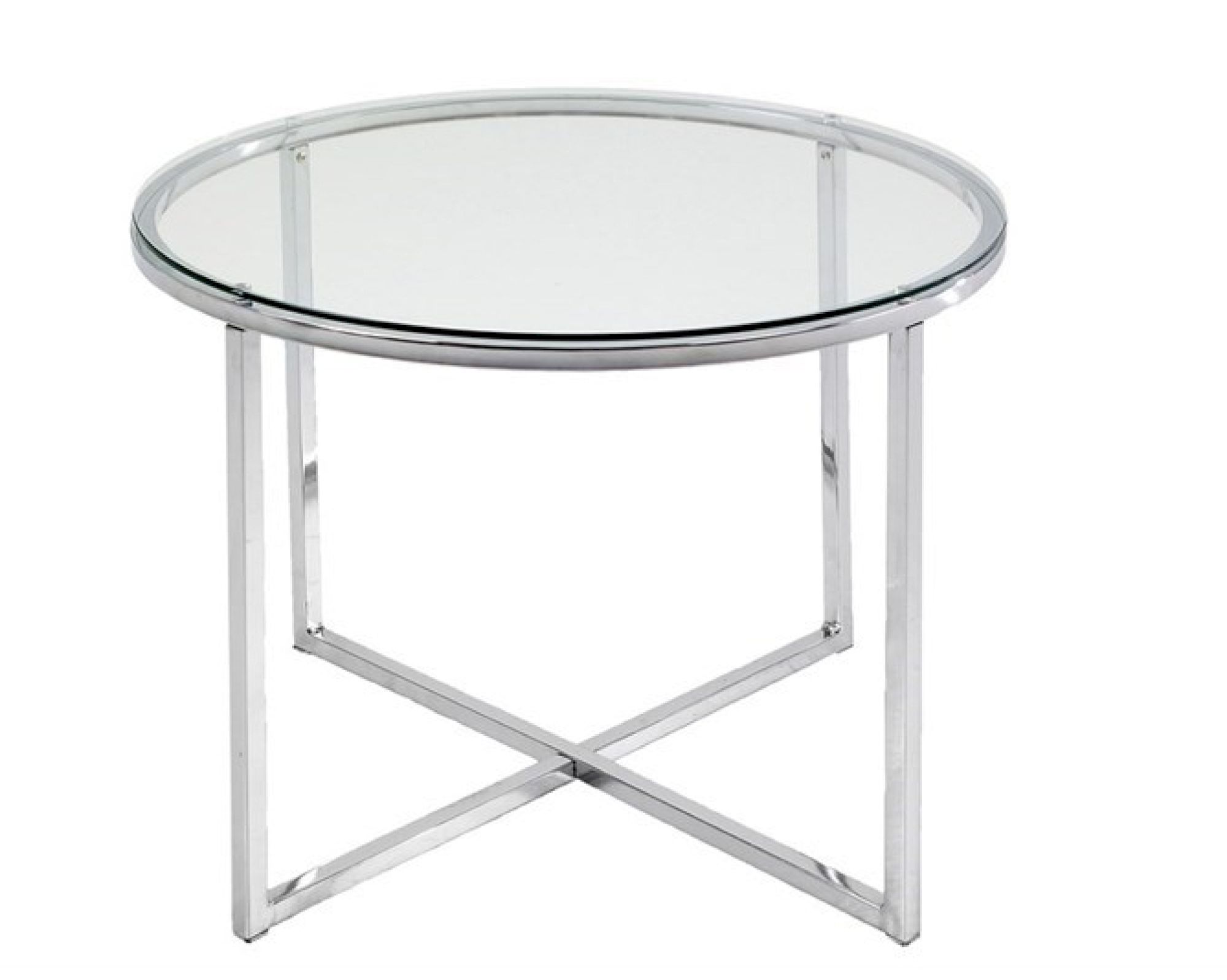 Actona »Cross« Ecktisch rund