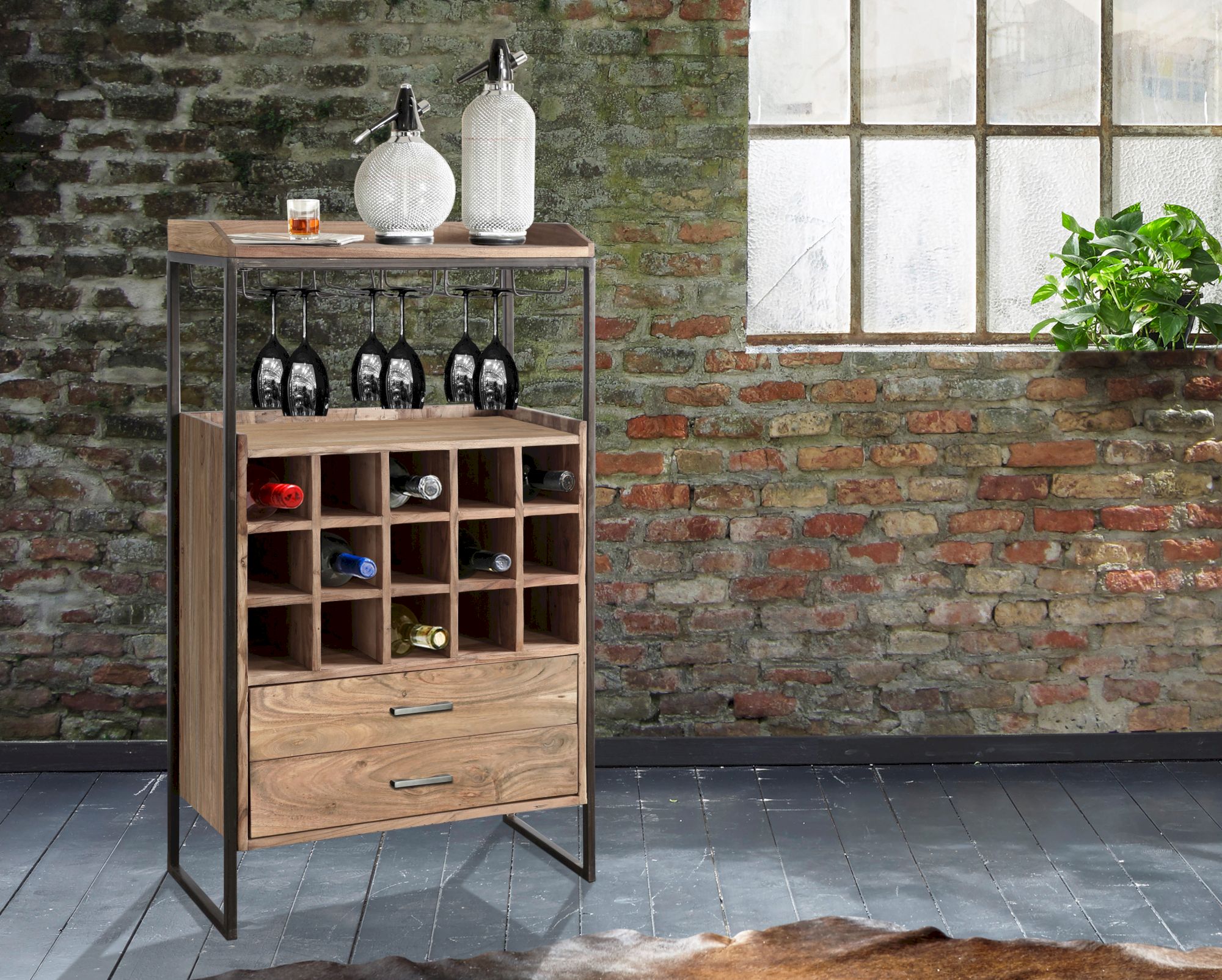 WOLFMÖBEL »Tucson« Weinregal Image