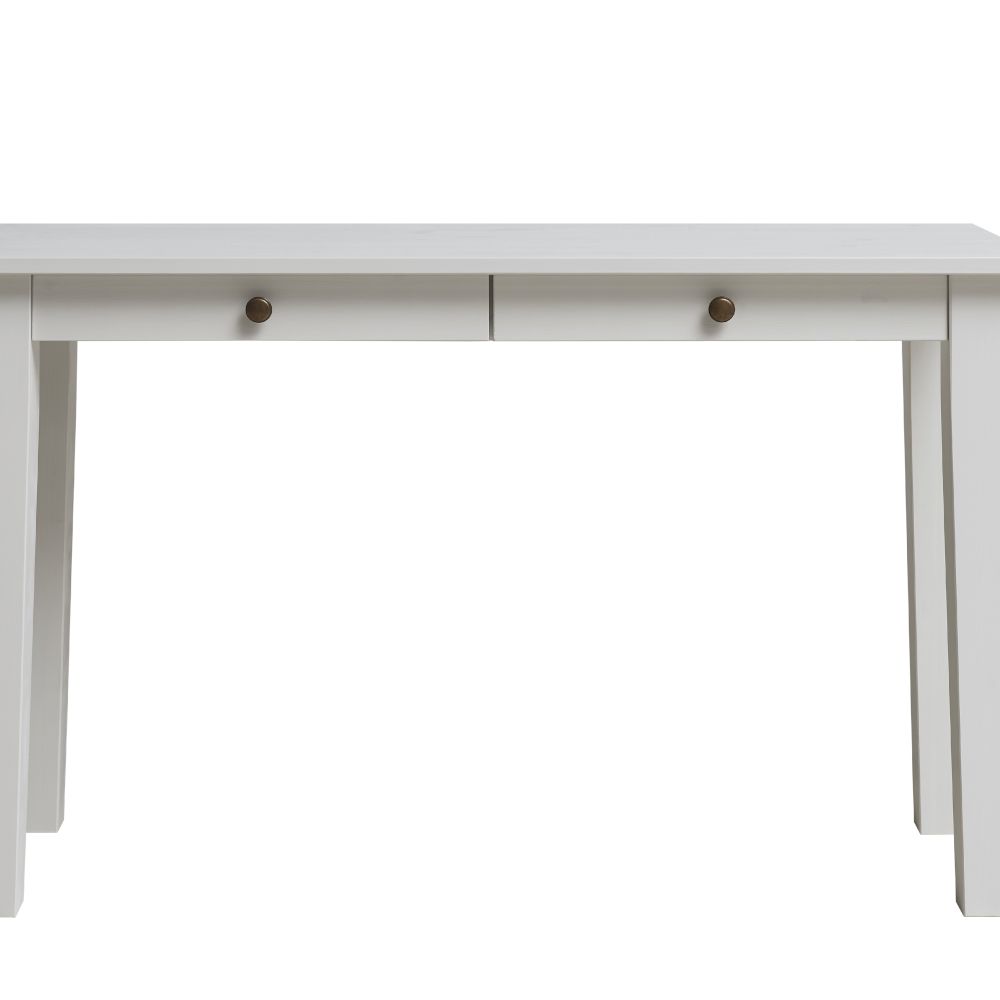 Massivholz »Solvita« Schreibtisch – erhältlich in 2 Farben