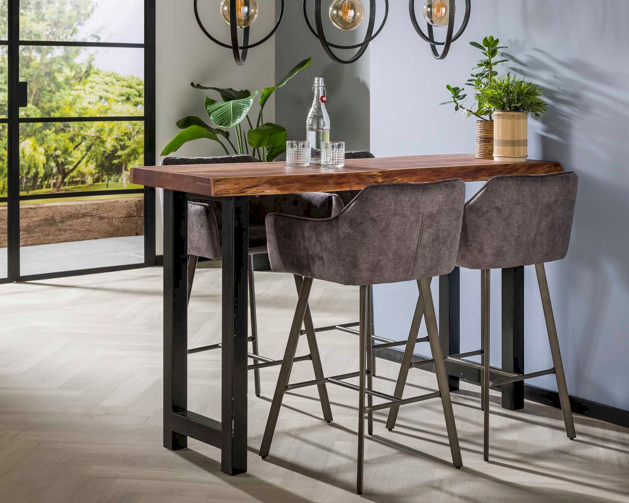 designline »Mahler« Massivholz Bartisch