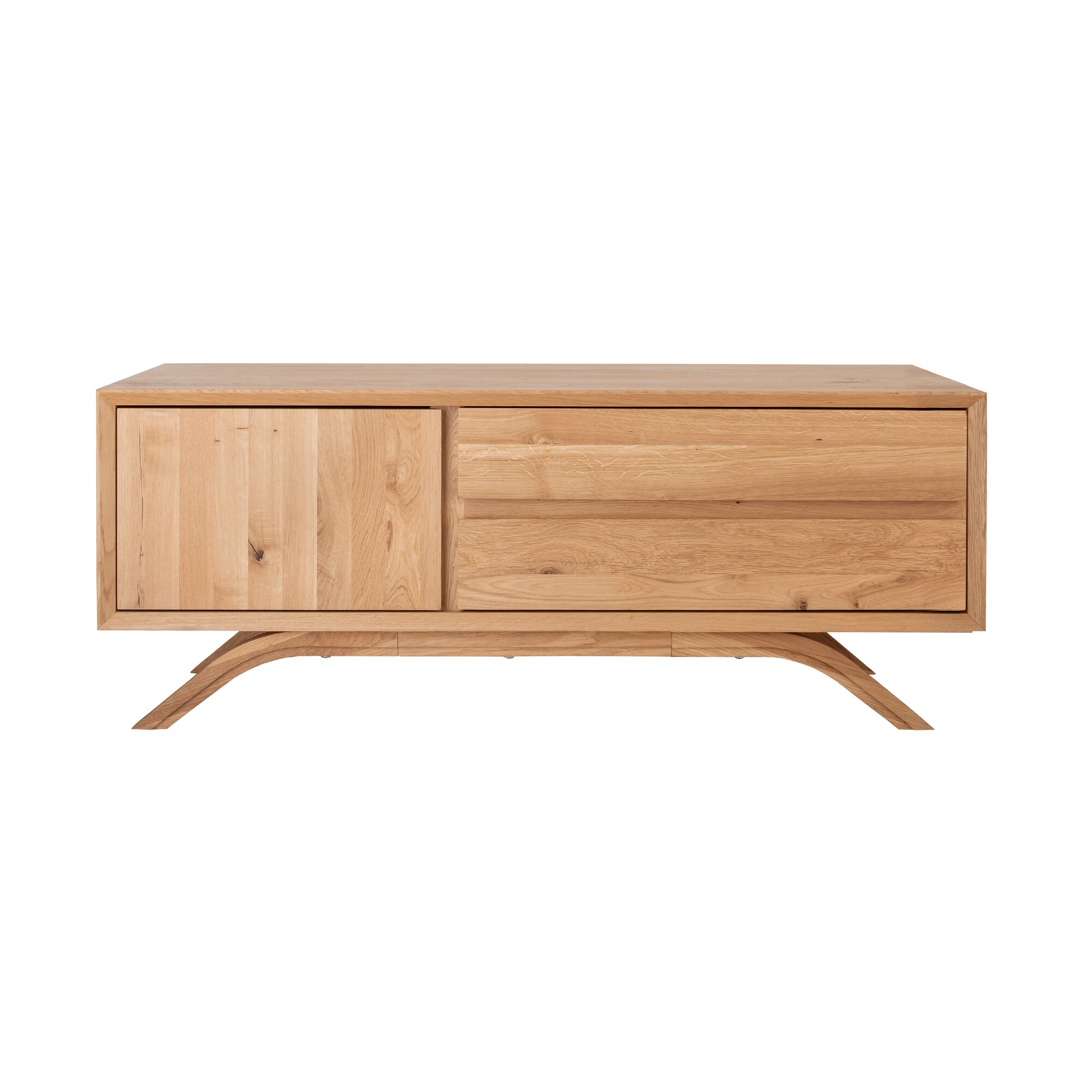 Massivholz »Vegas« TV-Lowboard 120 – erhältlich in 2 Ausführungen