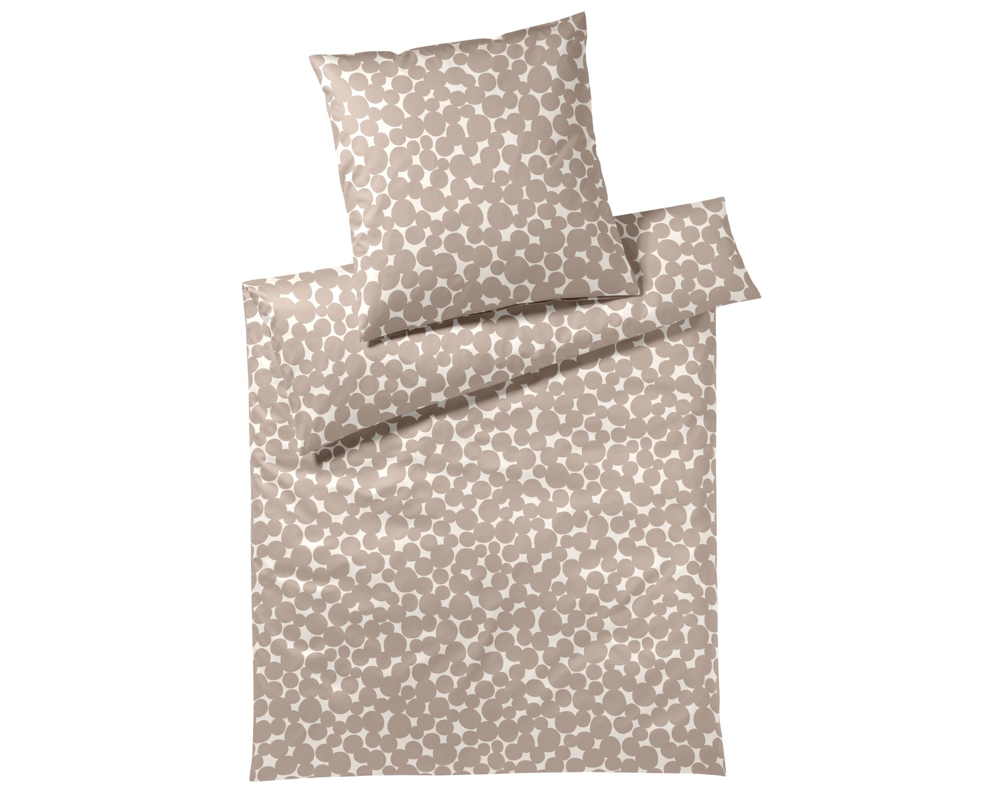 Elegante Mako-Satin Bettwäsche »Pebbles« 2431-07 – erhältlich in 18 Größen