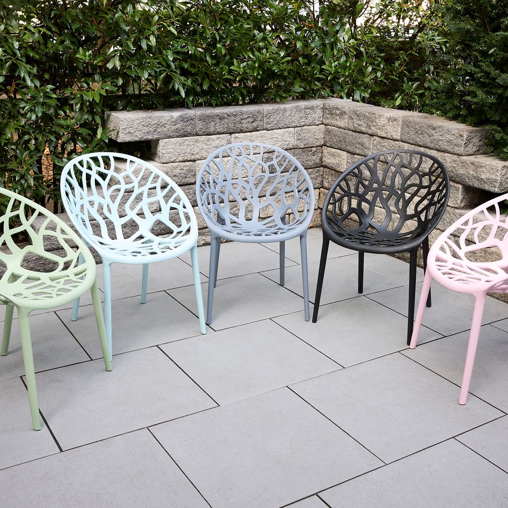 La Casa »Vomo« Outdoor Stapelstuhl – erhältlich in 5 Farben