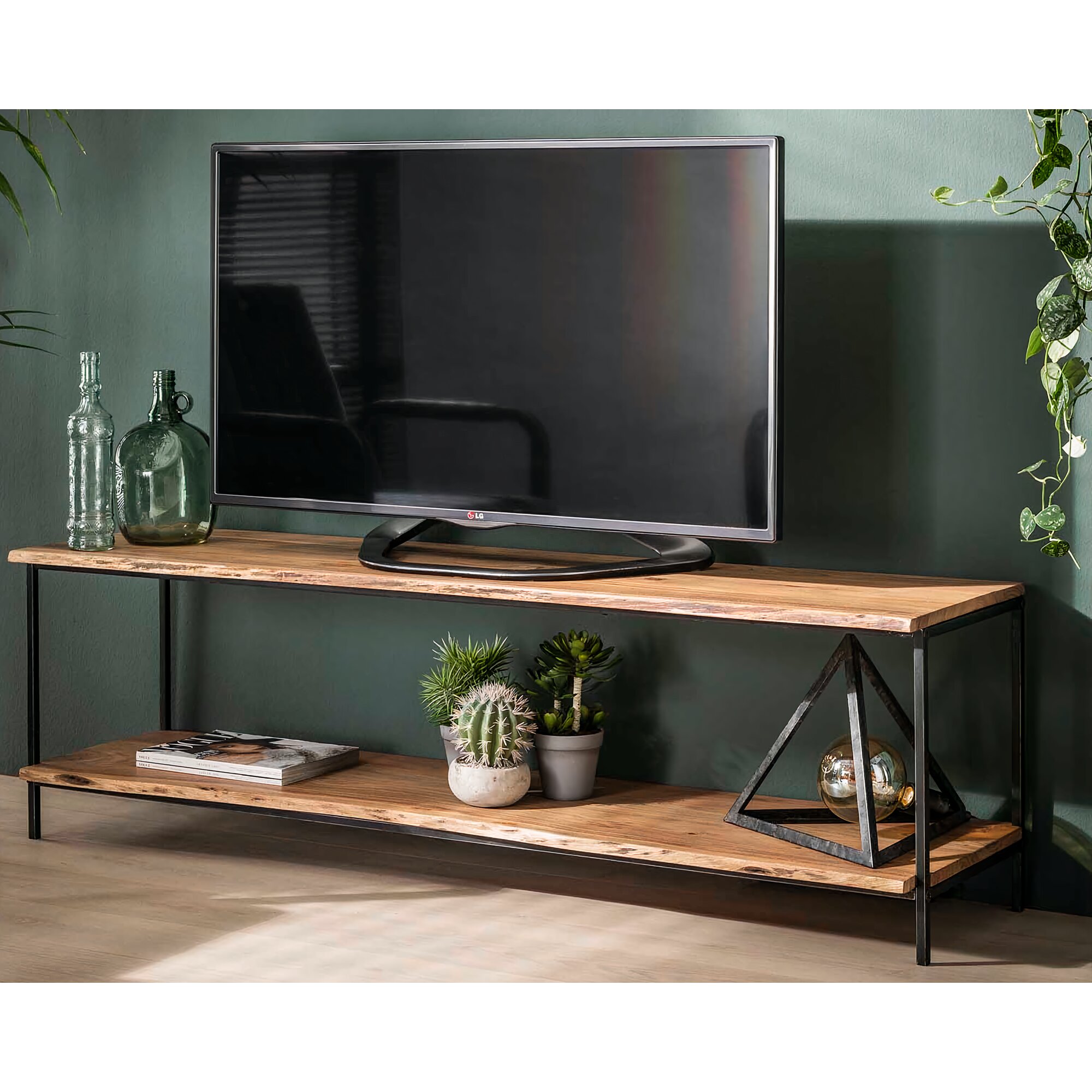 designline »Ahle« Massivholz TV-Möbel