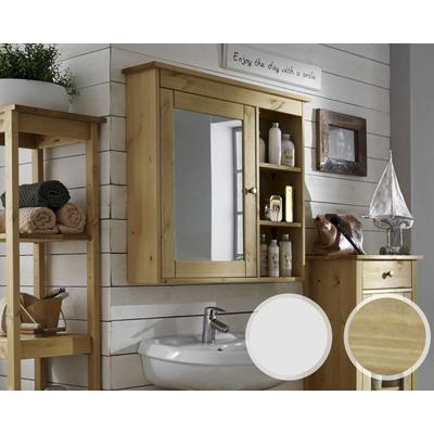Massivholz »Splash« Badezimmer Spiegelschrank – erhältlich in 2 Ausführungen