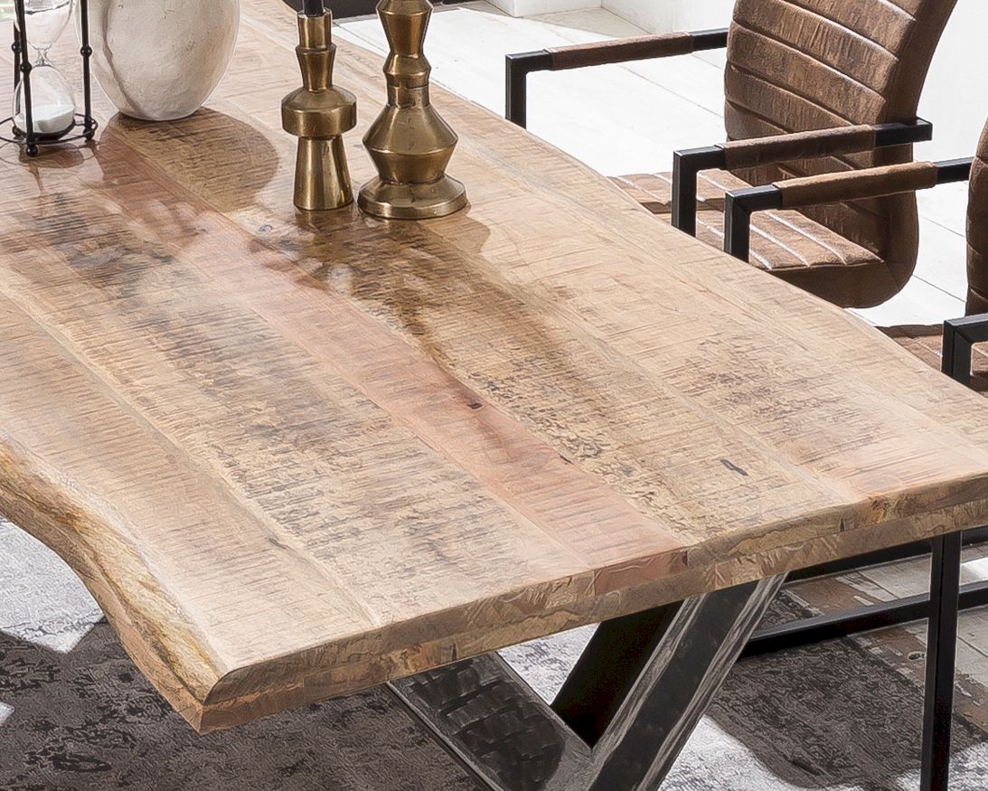 SIT Tops & Tables Tischplatte Mango Massiv – erhältlich in 5 Größen