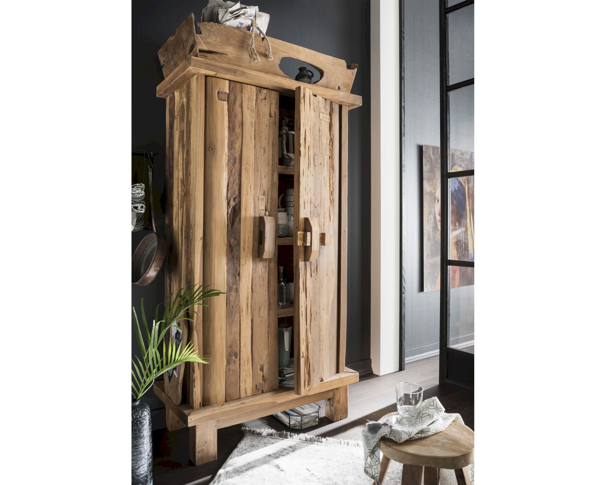 die Faktorei »Flintstone« Unikat Schrank