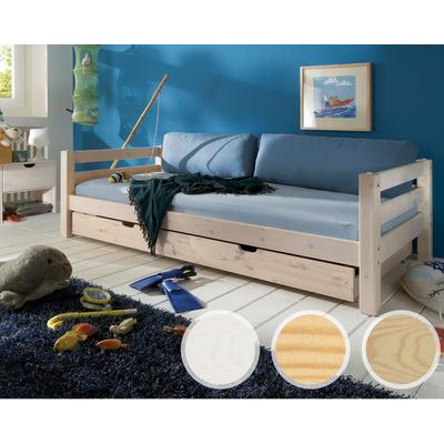 INFANSKIDS Kinderbett mit 1 Bettschubkasten Image