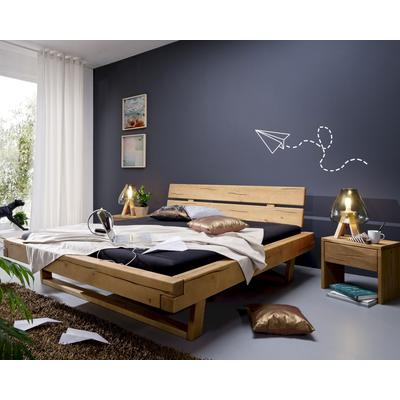 3S Frankenmöbel »Alia 1« Balkenbett Massivholz – erhältlich in Größen von 140x200 bis 200x200 cm Image