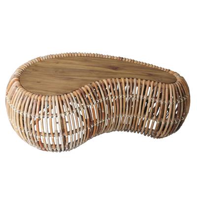 SIT Rattan und Teak Couchtisch Image