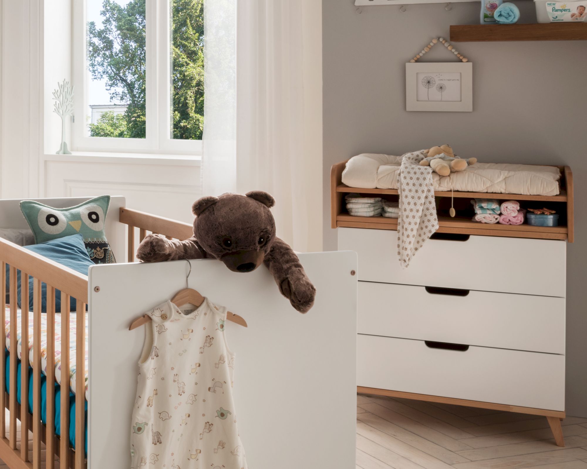 INFANSKIDS »Infanscolor« Kinderzimmer Kommode III weiß – erhältlich in 2 Ausführungen