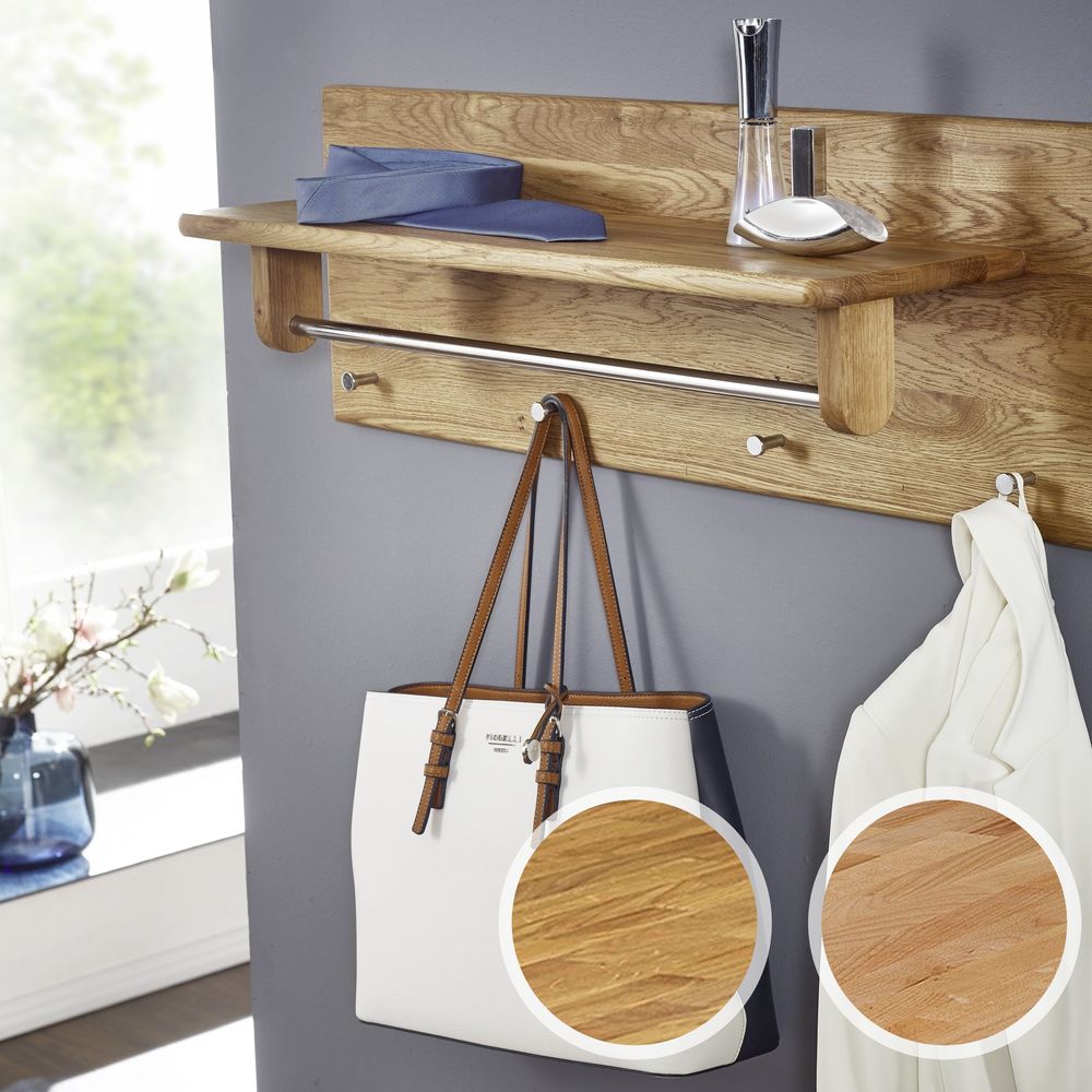 3S Frankenmöbel »Corner« Massivholz Garderobenpaneele – erhältlich in 2 Holzarten Image