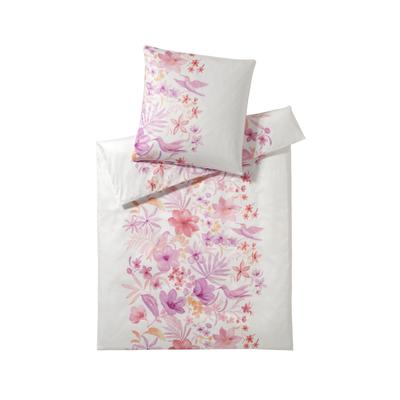 Elegante Satin Bettwäsche »Hawaii« 2207-01 – erhältlich in Größen von 40x80 bis 155x220 cm Image