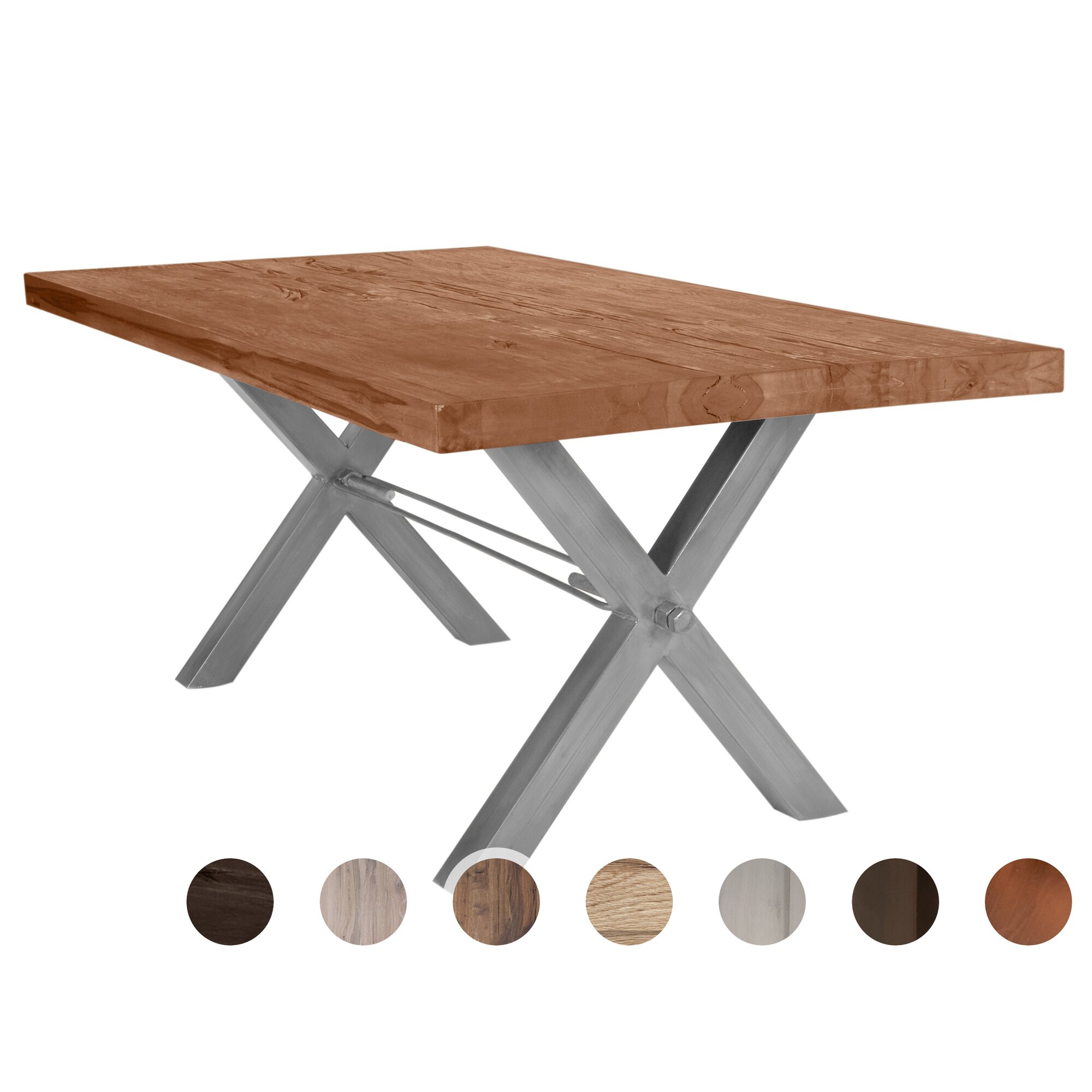 SIT Tops & Tables Esstisch Massivholz Edgy – erhältlich in 8 Größen Image