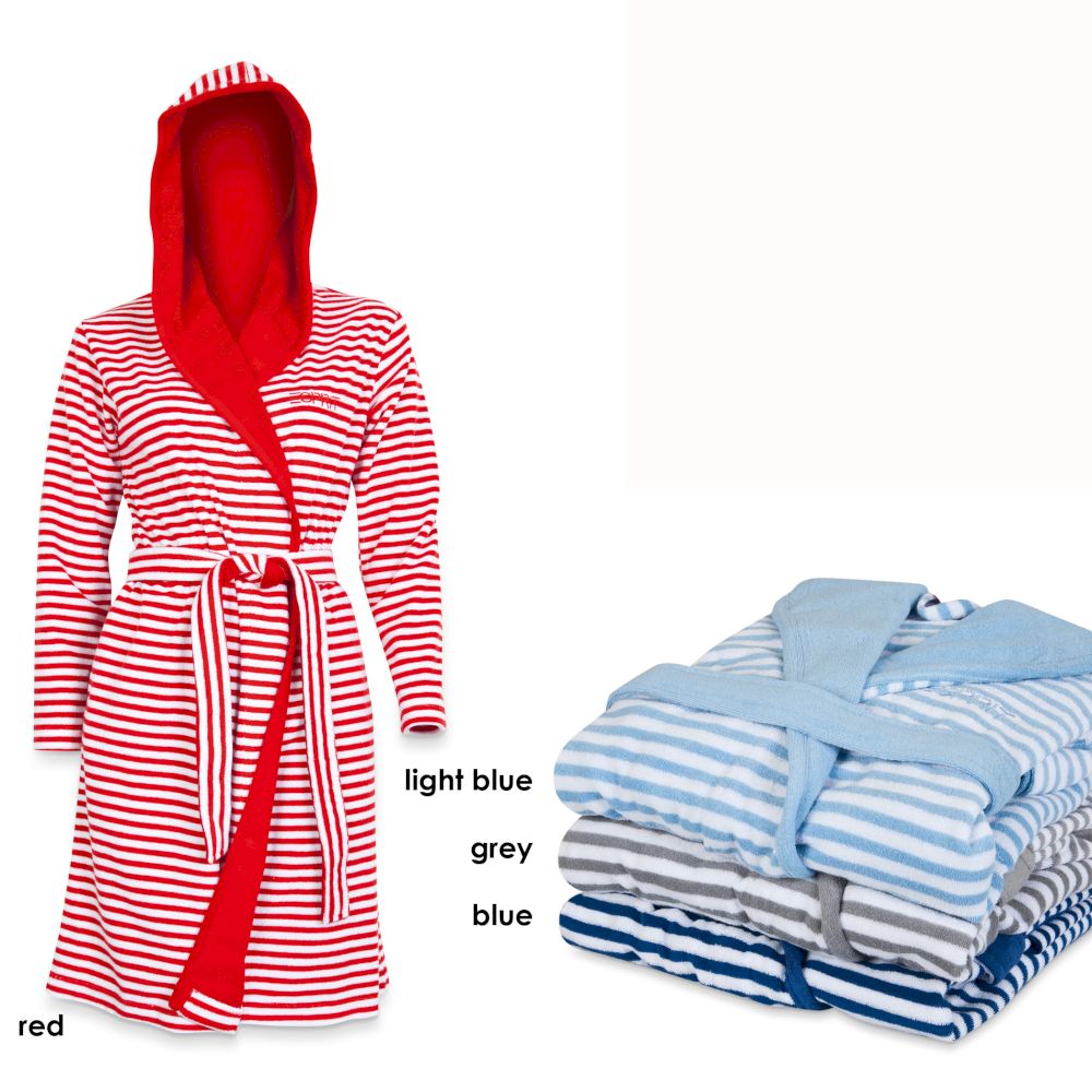 Esprit Striped Hoodie Bademantel – erhältlich in 6 Farben Image