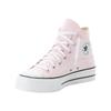 Sneaker CONVERSE "CHUCK TAYLOR ALL STAR LIFT PLATFORM", Gr. 36, sugar berry, weiß, schwarz, Textil, sportlich, Schuhe