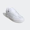 Sneaker ADIDAS ORIGINALS "SAMBA XLG", Gr. 45, weiß (cloud weiß, cloud weiß, cloud weiß), Leder, Textil, sportlich, Schuhe, mit erhöhter Sohle und gepolsterter Zunge