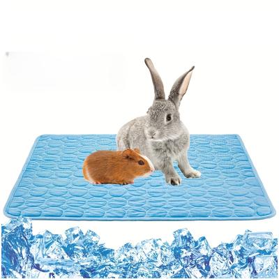 TEMU Cooling Pet Mat For Small Animals – Breathable Polyester Pad, Washable – Ideal For Rabbits, Guinea Pigs, – Bedding, Image