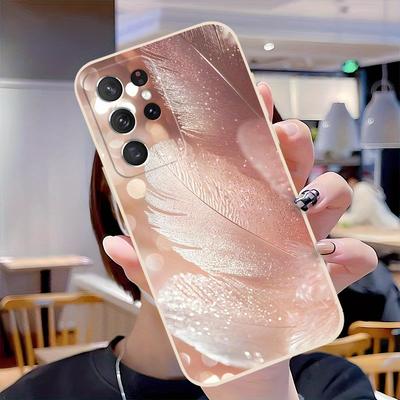 TEMU Soft Phone Case S20/s20fe/s20+/s20ultra/s21/s21fe/s21+/s21ultra/s22/s22+/s22ultra/s23/s23fe/s23+/s23ultra/s24/s24+/s24ultra 5g Cute Printed Couples-h3559 Image