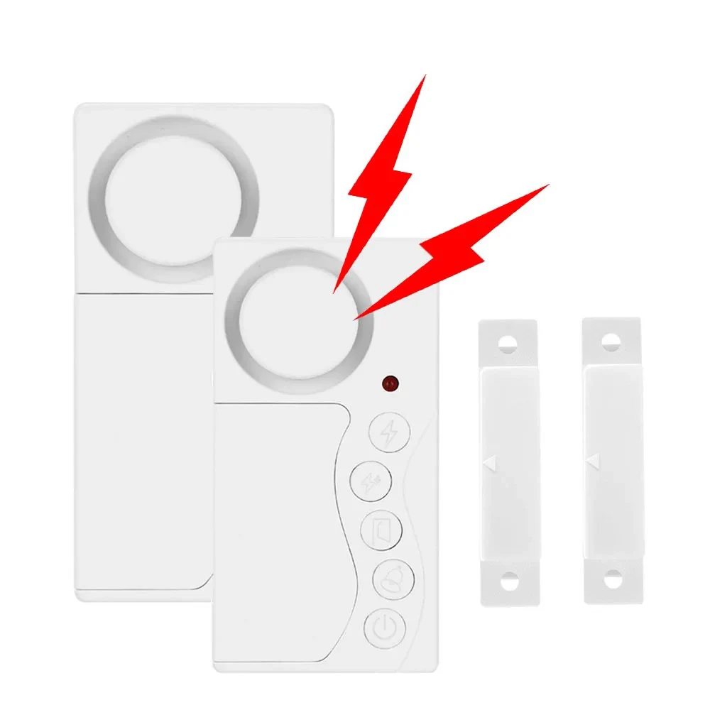 Tür Öffnung Sensor Drahtlose Zeit Verzögerung Tür Alarm Tür Sensor Tür Und Fenster Sicherheit Alarm Home Security