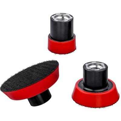 Stück Schleifpad 25 mm 50 mm 75 mm M14 Schleifscheiben Klett-Schleif-Trägerplatte Polieren für Image