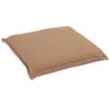 Sitzauflage H.O.C.K. "Linova", orange, B:40cm H:6cm, Obermaterial: 100% Polypropylen, Polsterauflagen, Outdoor Sitzkissen, 40x40x6cm, Stuhlkissen, salbei mint, gemustert