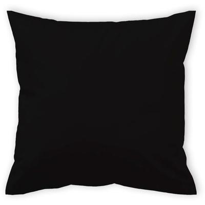 Kissenbezug CURT BAUER "Uni-Mako-Satin", schwarz, B:40cm L:40cm, Mako-Satin, Obermaterial: 100% Baumwolle, Kissenbezüge, Unifarben Image