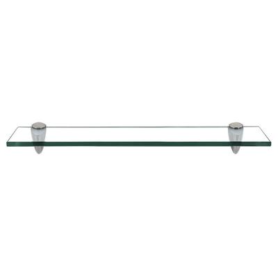 VINGO Glasregal Wandregale mit Halterung Glasboden Badregal Bad Ablage Glasablage Regal Glas Image