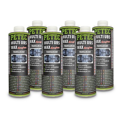 Petec 6x 1 L Multi UBS Wax translucent [Hersteller-Nr. 73410] Image