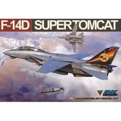 Amk 88011 1/48 skala grumman F-14D super tomcat fighter Image