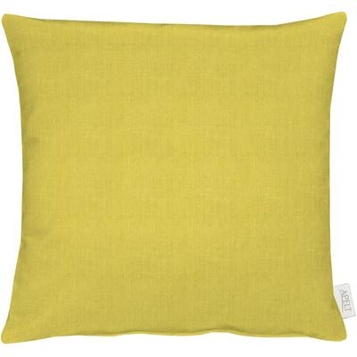 Dekokissen MISS MARY "ARIZONA" Gr. 1, grün (grüngelb, unifarben), B:46cm L:46cm, Polyester, Leinen, Dekokissen_Sitzkissen_Kissenhüllen Image