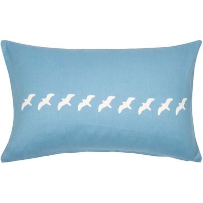 Dekokissen PAD "Seagull", blau, B:60cm L:35cm, Baumwolle, Dekokissen_Sitzkissen_Kissenhüllen, Made in Europe, Kissenhülle ohne Füllung, 1 stück Image