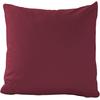 Kissenbezug PRIMERA "Primera Mako-Feinjersey Kissenbezug im Doppelpack", rot (bordeaux), B:40cm L:40cm, Feinjersey, 100% gekämmte Baumwolle, Mako-Feinjersey, Kissenbezüge, In vielen Uni-Tönen